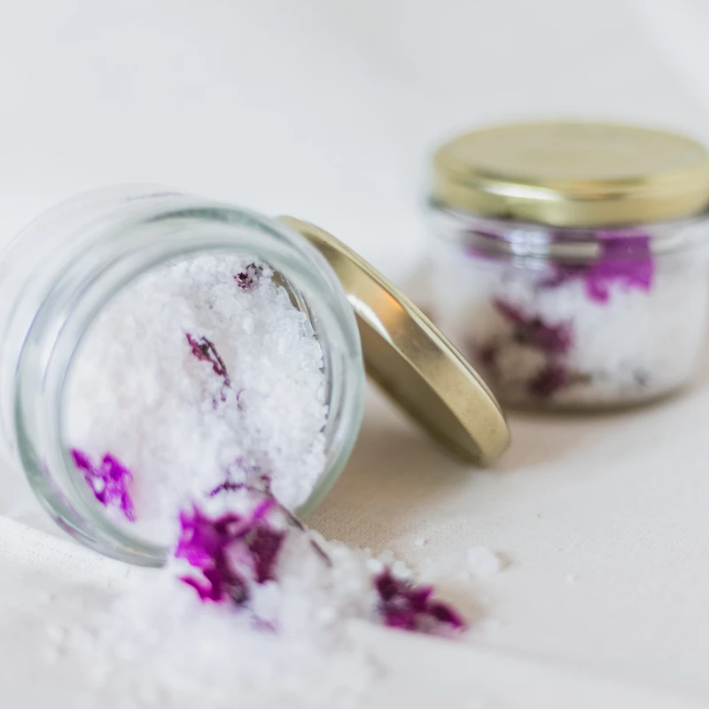 Eucalyptus Bath Soak Salts — Front view