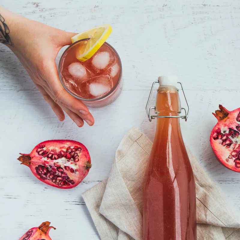 Ginger Lemon Kombucha 4-Pack — Front view