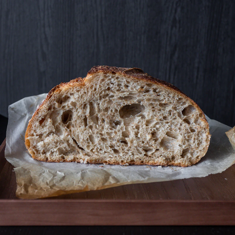 Stone-Baked Country Bread — Front view